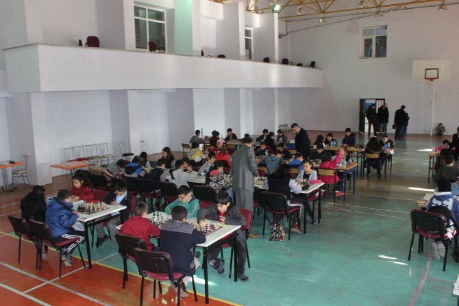 Havza'da satranç turnuvası düzenlendi