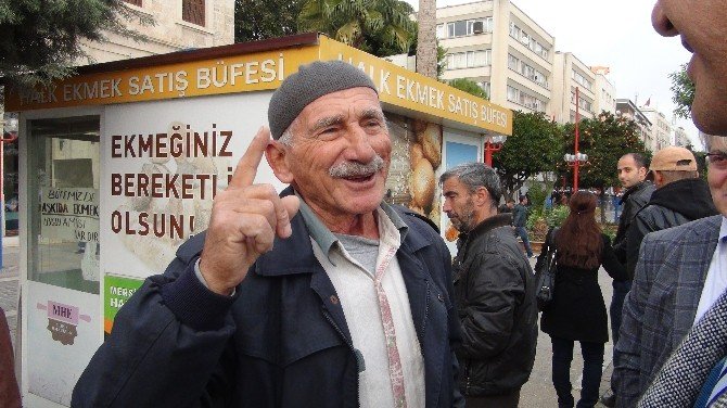 Mardinli Yaşlı Adamdan Eylemcilere Tepki