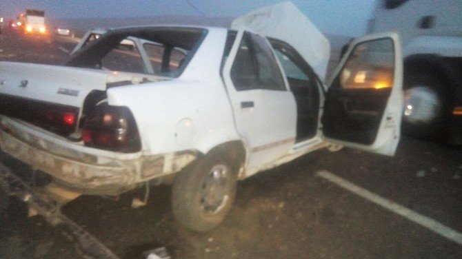 Siverek’te Otomobil Takla Attı: 5 Yaralı