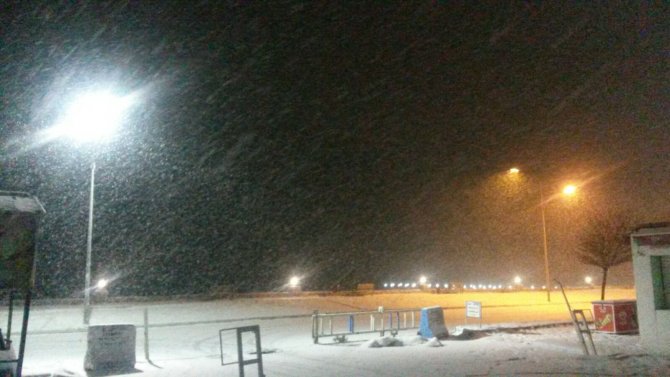 Bitlis’te yoğun kar yağışı