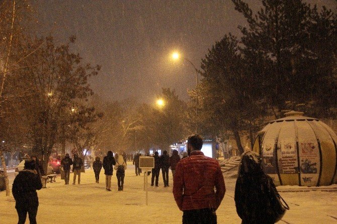 Erzurum’da Kara Kış
