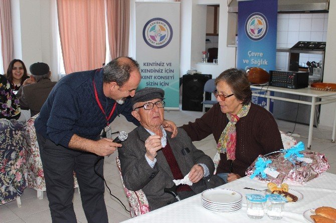 Eskişehir Kent Konseyi Üyeleri, Selami Vardar Yaşlılar Köşkü’nü Ziyaret Etti