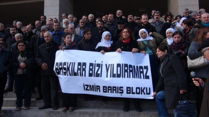 HDP'lilerin gözaltına alınması protesto edildi