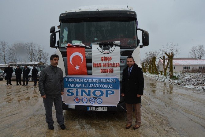 Sinop’tan Bayırbucak Türkmenlerine Yardım