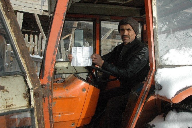 Kastamonu’da On Yıldır Kullanılmayan Traktöre Hgs Cezası