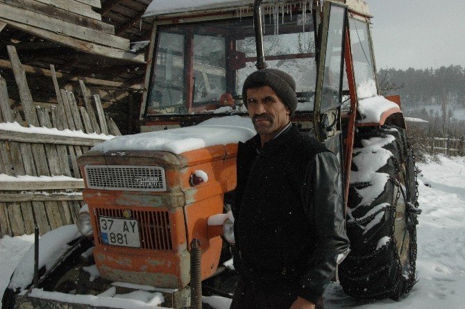 Kastamonu’da On Yıldır Kullanılmayan Traktöre Hgs Cezası