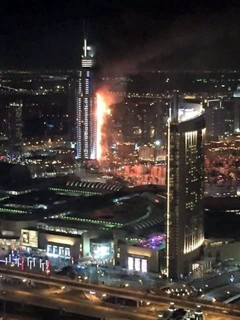 Dubai’de Otel Yangını: 14 Yaralı