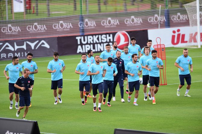 A Milli Futbol Takımı'nda Antalya kampı devam ediyor