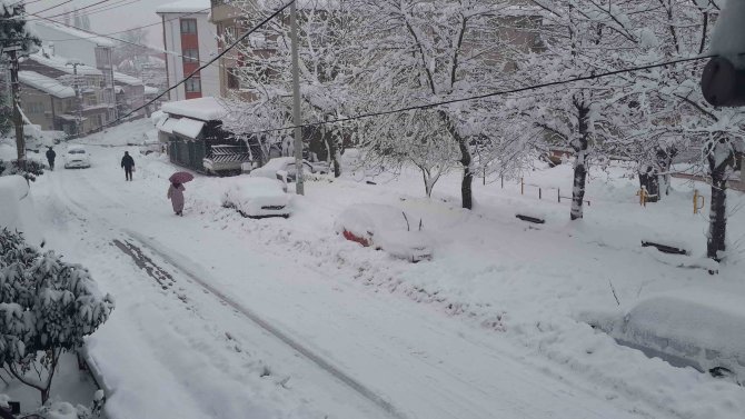 Bartın’da 45 köy kardan ulaşıma kapandı