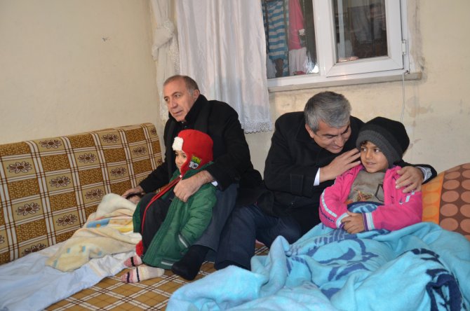 CHP heyetinden Suriyeli sığınmacılara ziyaret