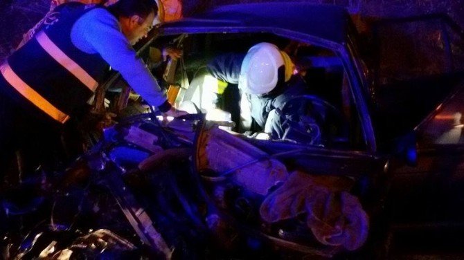 Çal’da Kaza: 4 Yaralı
