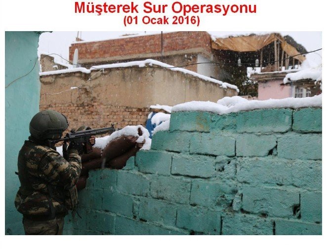PKK’lı Teröristlerden Sur’da Kobani Taktiği