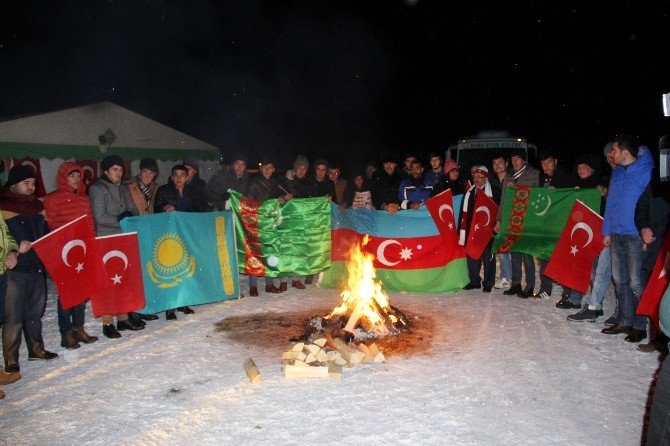 Türk Dünyası Sarıkamış Şehitleri İçin Gece Nöbetinde