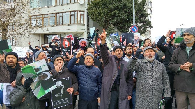 Suudi Arabistan Ankara Büyükelçiliği Önünde ’İdam’ Eylemi