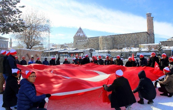 Erzurum’da Sarıkamış Şehitleri Anıldı