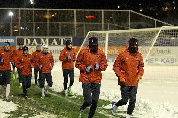 Trabzonspor İkinci Yarı Hazırlıklarına Başladı