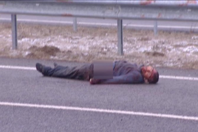 Ankara’da otobanda kanlar içinde ceset bulundu
