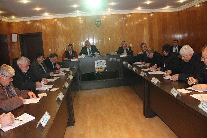 İncesu Belediyesi Aralık Ayı Bileşim Toplantısını Yaptı