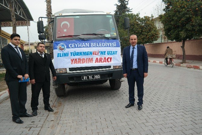 Ceyhan Belediyesi’nden Bayırbucak Türkmenlerine Yardım