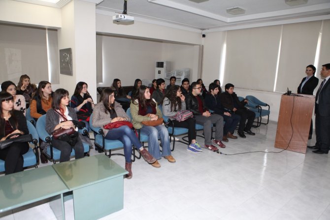 Mersinli lise öğrencileri Çukurova Üniversitesi’ni gezdi