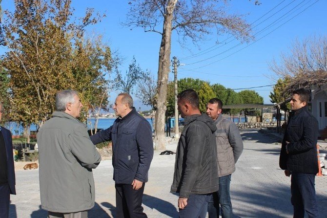 Didim Belediye Başkanı Atabay Üst Yapı Çalışmalarını İnceledi