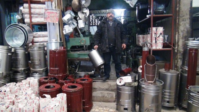 Sert geçen kış soba satışlarını artırdı