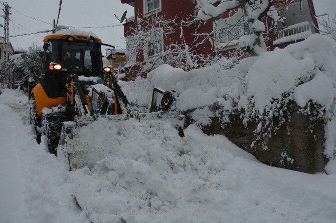 İnebolu Belediyesi, Karla Mücadelesini Sürdürüyor