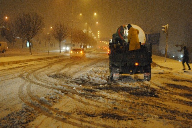 Şanlıurfa’da Kar Nedeniyle Kırmızı Alarm Verildi