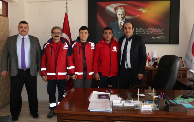 Nevşehir UMKE ekibi Hatay’dan döndü