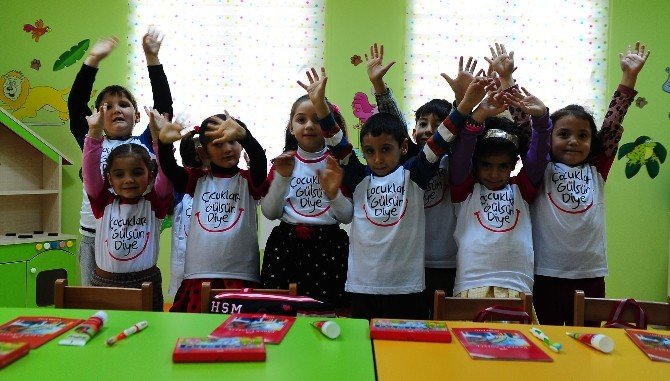 Çocuklar Gülsün Diye Derneğinin 31.anaokulu Uşak’ta Açıldı