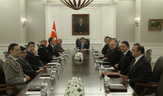 ABD Genelkurmay Başkanı F. Dunford, Başbakan Davutoğlu ile görüştü