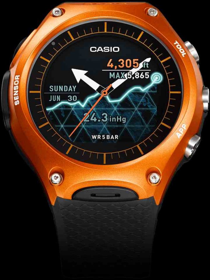 Casio'dan 30 gün pil ömrü sunan akıllı saat