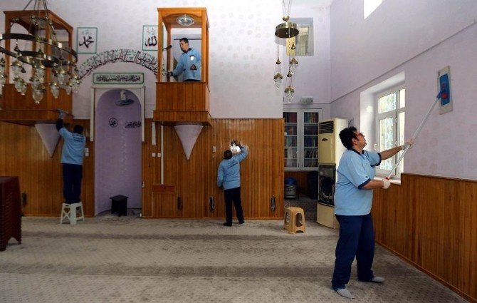 Gaziantep’te Bir Yılda 500 Cami Temizlendi
