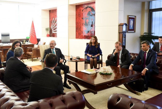 Kılıçdaroğlu, Belçika Büyükelçisi ile görüştü