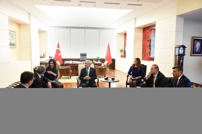 Kılıçdaroğlu, Belçika Büyükelçisi ile görüştü