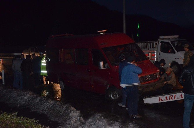 Trabzon’da Kaza Ucuz Atlatıldı