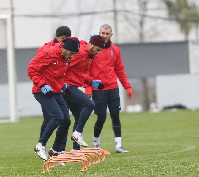 Trabzonspor, Adanaspor Maçının Hazırlıklarını Sürdürdü