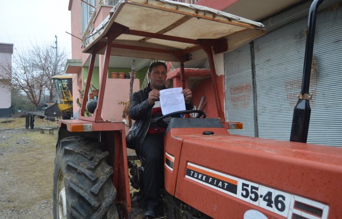 Adanalı çiftçinin traktörüne FSM'den HGS cezası geldi