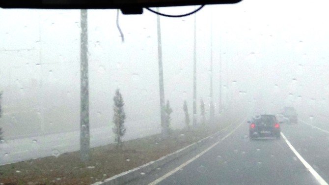 Malatya’da Sisli Hava Etkili Oluyor