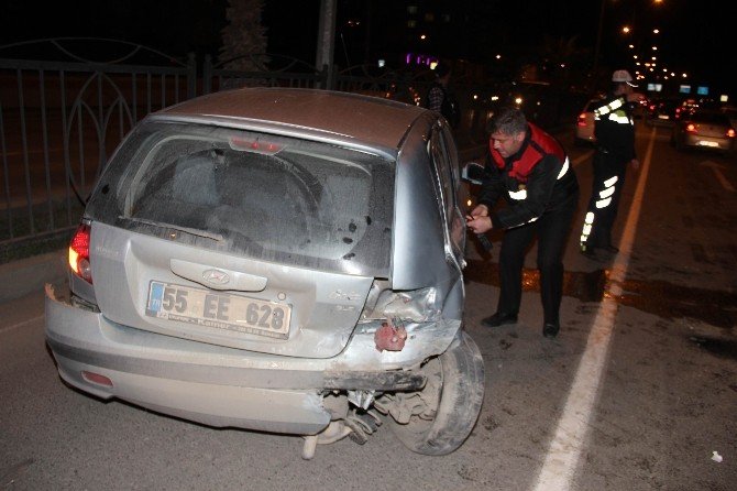 Samsun’da Zincirleme Trafik Kazası: 4 Yaralı