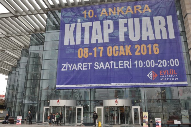 2016 yılının ilk kitap fuarı Ankara'da açıldı