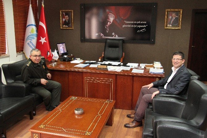 Albay Yıldız’dan Başkan Subaşıoğlu’na Ziyaret