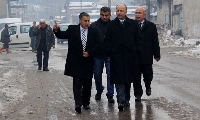 Vali Seyfettin Azizoğlu Sanayi Esnafının Sorunlarını Dinledi