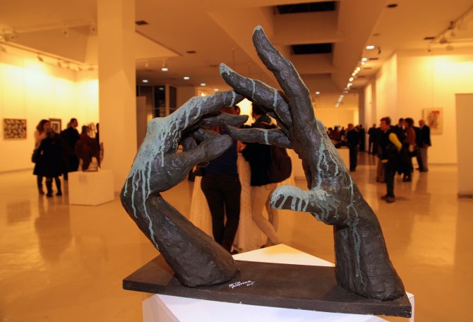 Çankaya'nın galeri ve sanat merkezlerine 75 binden fazla ziyaretçi