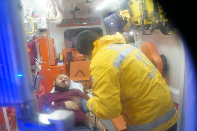 Fatih'te trafik kazası: 2 yaralı