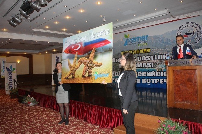 Antalya’da Türk-rus Dostluk Buluşması
