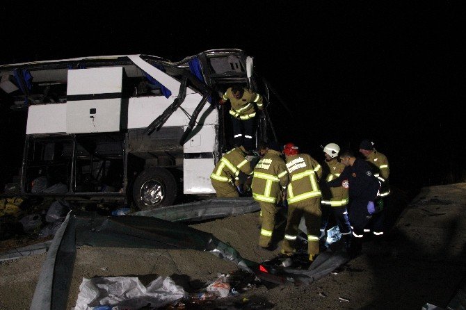 Mülteci Otobüsü Kazasında Yaralı Sayısı 42’ye Ulaştı