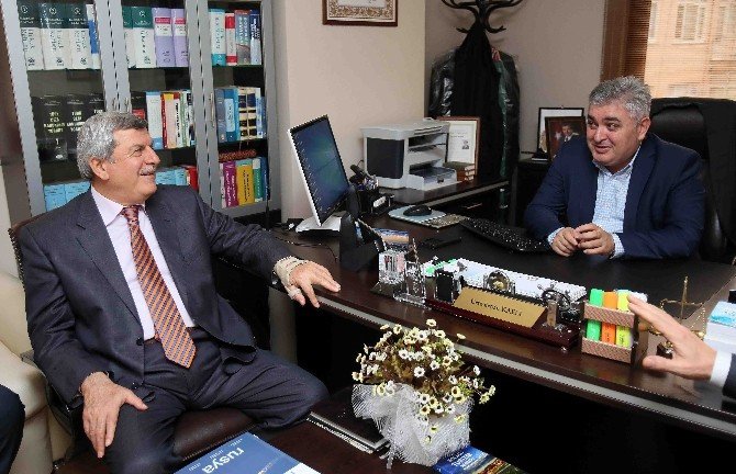 Başkan Karaosmanoğlu’ndan, Kaflı Ve Soba’ya Ziyaret