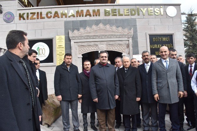 MHP Genel Başkanı Bahçeli Kızılcahamam’da