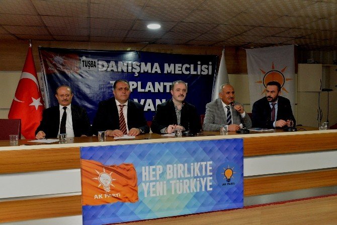 AK Parti Tuşba İlçe Başkanlığı Ocak Ayı Danışma Meclis Toplantısı